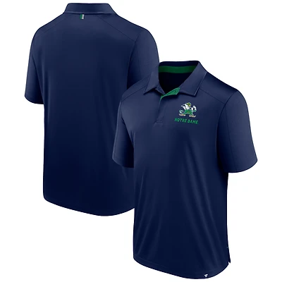 Men's Fanatics Navy Notre Dame Fighting Irish Fundamental Defender Polo