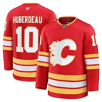 Men's Fanatics Jonathan Huberdeau Red Calgary Flames Home Premium Jersey