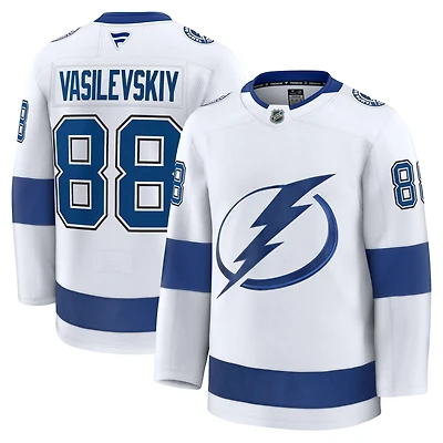Men's Fanatics Andrei Vasilevskiy White Tampa Bay Lightning Away Premium Jersey