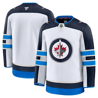 Men's Fanatics  White Winnipeg Jets Away Premium Jersey
