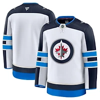 Men's Fanatics  White Winnipeg Jets Away Premium Jersey