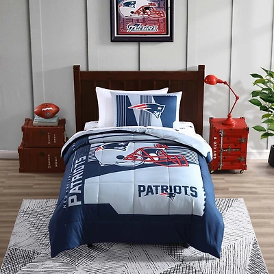 New England Patriots Twin Bed In A Bag Set