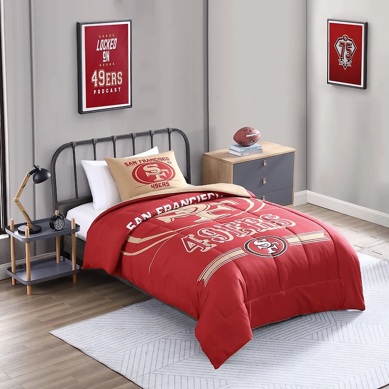 San Francisco 49ers Twin Bedding Comforter Set