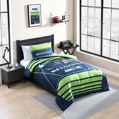 Seattle Seahawks Twin Bedding Comforter Set