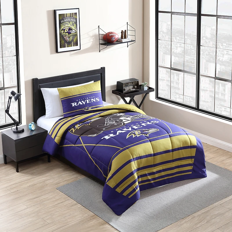 Baltimore Ravens Twin Bedding Comforter Set