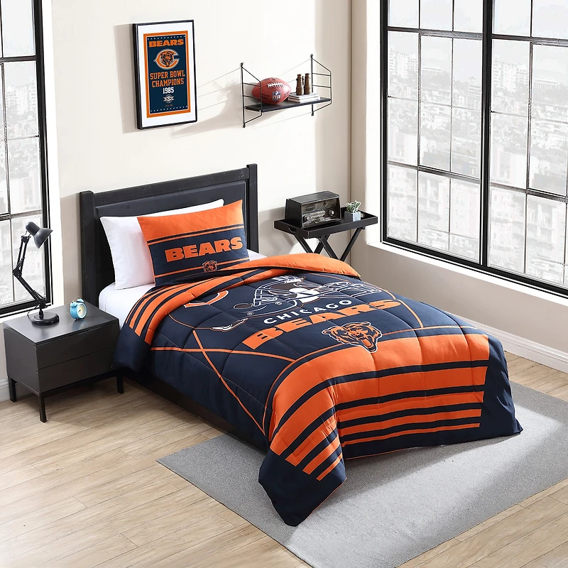 Chicago Bears Twin Bedding Comforter Set