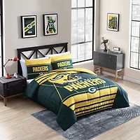 Green Bay Packers Full/Queen Bedding Comforter Set