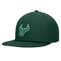 Men's Top of the World Green South Florida Bulls Fundamental Snapback Hat