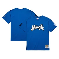 Men's Mitchell & Ness Blue Orlando Magic Hardwood Classics Nights Premium T-Shirt