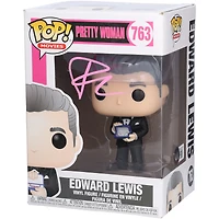 Richard Gere Pretty Woman Autographed Edward Lewis #763 Funko Pop! Figurine - Signed in Pink Ink - BAS
