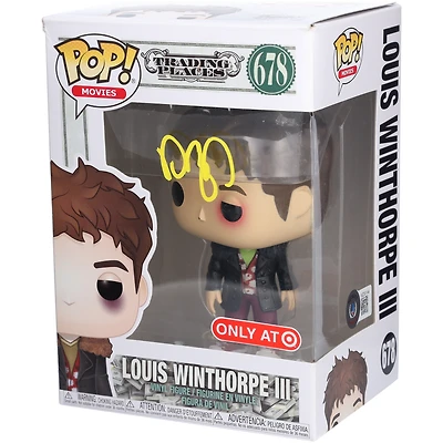 Dan Aykroyd Trading Places Autographed Louis Winthorpe III #678 Funko Pop! Vinyl Figure - Signed in Yellow Ink - BAS