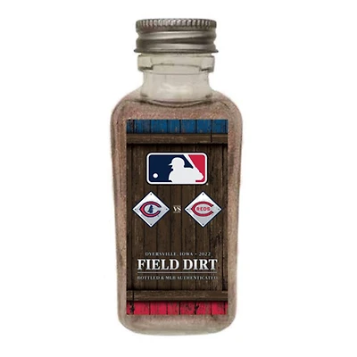 Chicago Cubs vs. Cincinnati Reds 2022 MLB at Field of Dreams Game-Used Dirt Jar