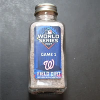 Washington Nationals 2019 World Series Game 1 Game-Used Dirt Jar