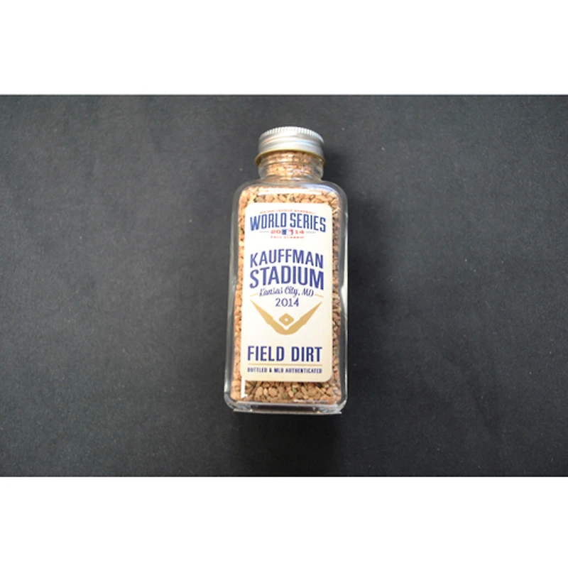 Kansas City Royals 2014 World Series Game 1 Game-Used Dirt Jar