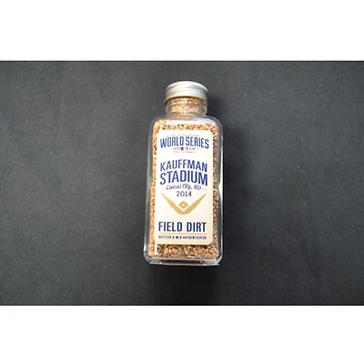 Kansas City Royals 2014 World Series Game 1 Game-Used Dirt Jar
