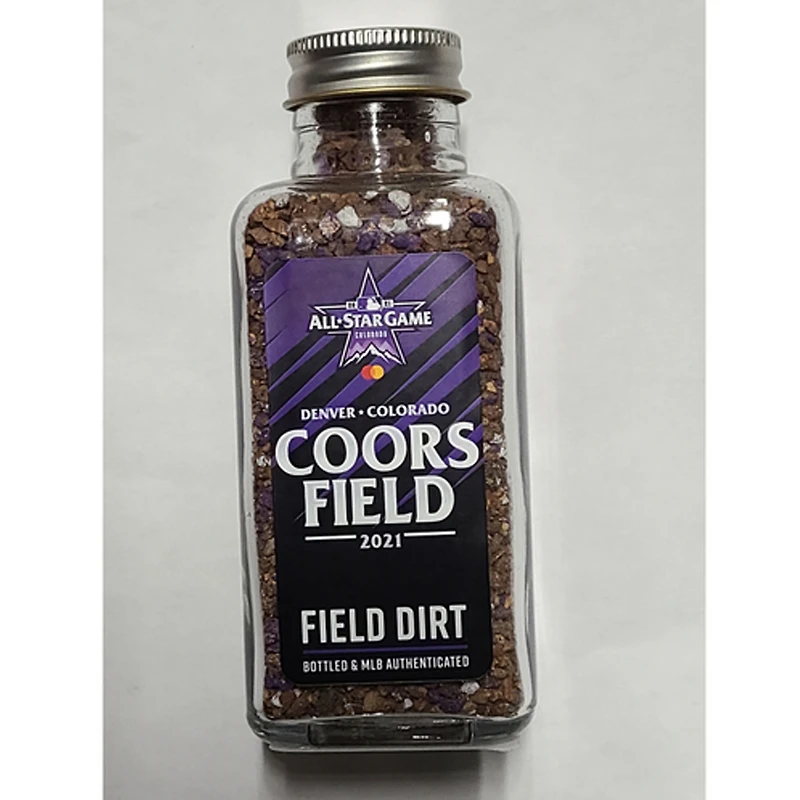 Colorado Rockies 2021 All-Star Game-Used Dirt Jar