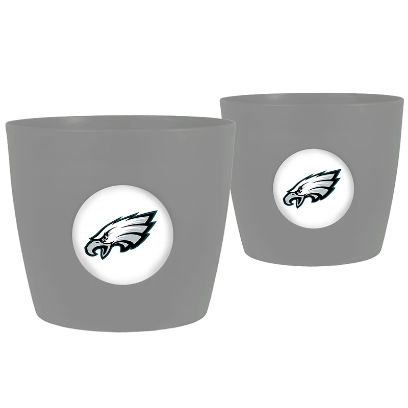 Philadelphia Eagles Two-Pack Button Pot Set