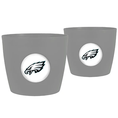 Philadelphia Eagles Two-Pack Button Pot Set