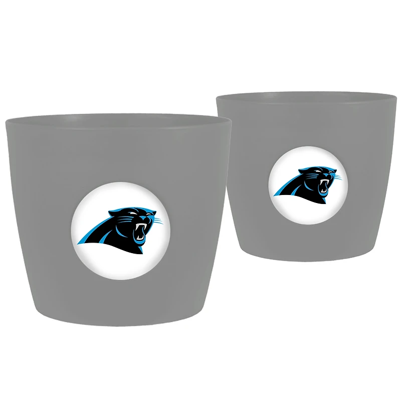Carolina Panthers Two-Pack Button Pot Set