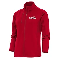 Women's Antigua  Red Daytona International Speedway Generation Full-Zip Jacket