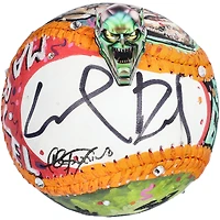 Willem Dafoe Spider-Man Autographed Baseball - Art by Charles Fazzino - B436622