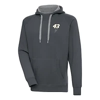 Men's Antigua Charcoal Erik Jones Victory Pullover Hoodie