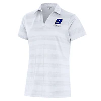 Women's Antigua  White Chase Elliott Compass Polo