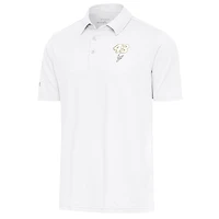 Men's Antigua White Erik Jones Par 3 Polo