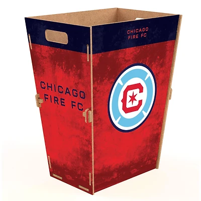 Chicago Fire Large Team Trash Bin