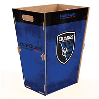 San Jose Earthquakes Large Team Trash Bin