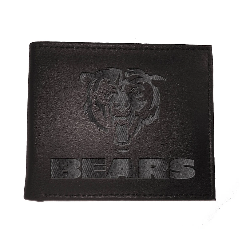 Black Chicago Bears Hybrid Bi-Fold Wallet