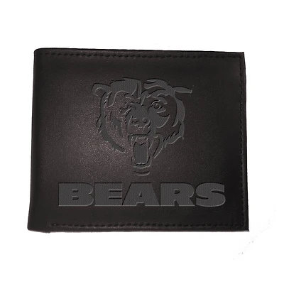 Black Chicago Bears Hybrid Bi-Fold Wallet