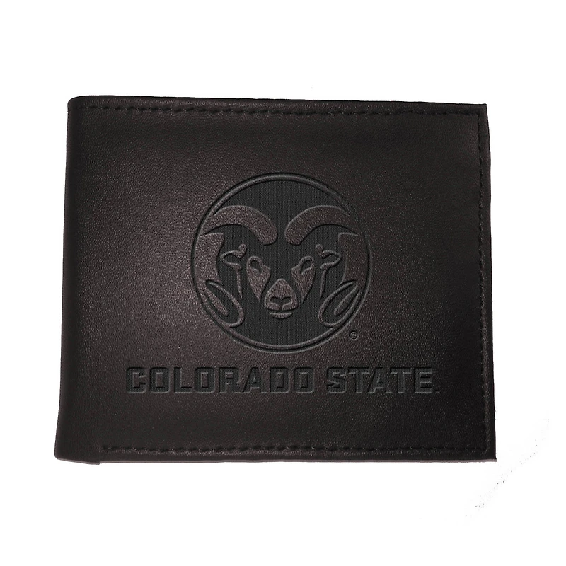 Black Colorado State Rams Hybrid Bi-Fold Wallet