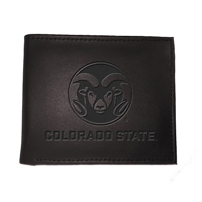 Black Colorado State Rams Hybrid Bi-Fold Wallet