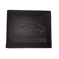 Black Denver Broncos Hybrid Bi-Fold Wallet