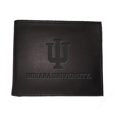 Black Indiana Hoosiers Hybrid Bi-Fold Wallet