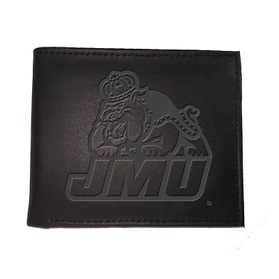 Black James Madison Dukes Hybrid Bi-Fold Wallet