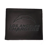 Black Los Angeles Chargers Hybrid Bi-Fold Wallet