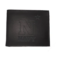 Black Navy Midshipmen Hybrid Bi-Fold Wallet