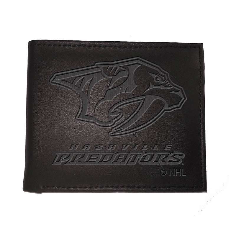 Black Nashville Predators Hybrid Bi-Fold Wallet