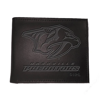 Black Nashville Predators Hybrid Bi-Fold Wallet