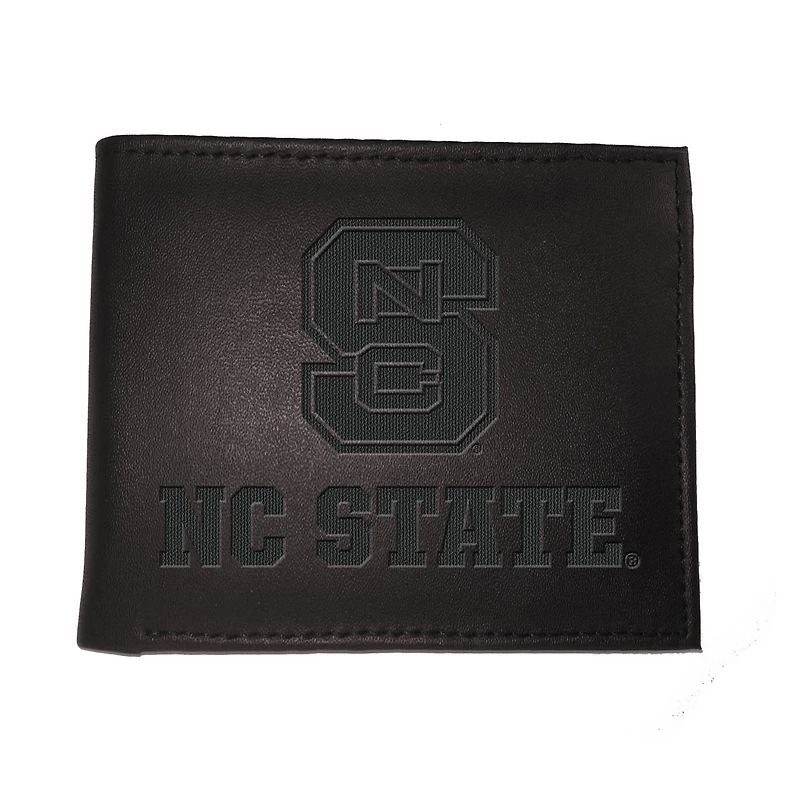 Black NC State Wolfpack Hybrid Bi-Fold Wallet
