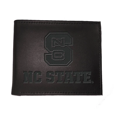 Black NC State Wolfpack Hybrid Bi-Fold Wallet