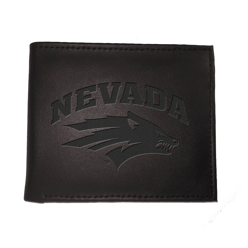 Black Nevada Wolf Pack Hybrid Bi-Fold Wallet