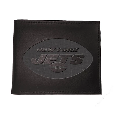 Black New York Jets Hybrid Bi-Fold Wallet