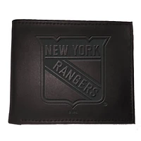 Black New York Rangers Hybrid Bi-Fold Wallet