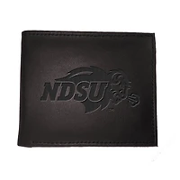 Black NDSU Bison Hybrid Bi-Fold Wallet