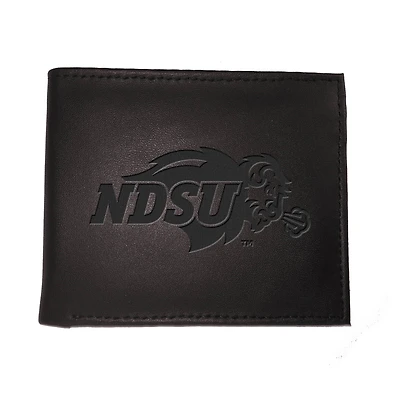 Black NDSU Bison Hybrid Bi-Fold Wallet