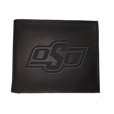 Black Oklahoma State Cowboys Hybrid Bi-Fold Wallet