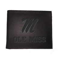 Black Ole Miss Rebels Hybrid Bi-Fold Wallet